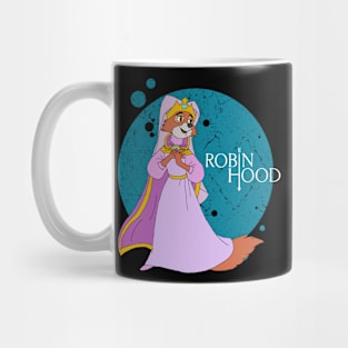 Maid Marians Love Embrace the Romantic Tale of Hood and Maid Marian on this Iconic Cartoon Mug